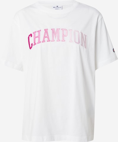 Maglietta Champion Authentic Athletic Apparel di colore blu scuro / rosa / rosa / bianco, Visualizzazione prodotti