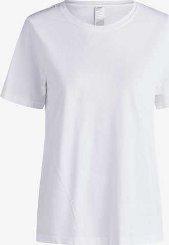 Fabletics Top `FEATHER TECH+ SHORT-SLEEVE TOP` in Weiß: Vorderseite