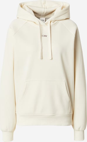 Hanorac sport 'Everyday' de la ICANIWILL pe alb: față