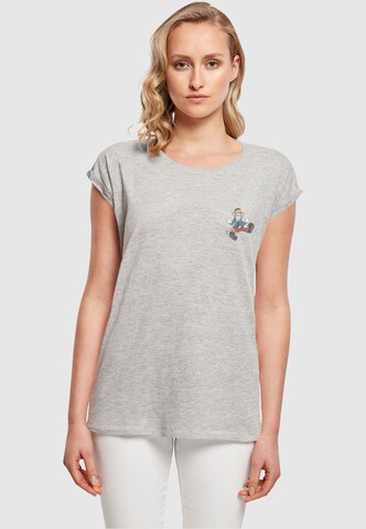 ABSOLUTE CULT T-Shirt 'Tom and Jerry - Frankenstein Tom' in Grau: predná strana