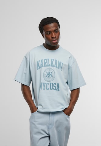 Maglietta di Karl Kani in blu: frontale