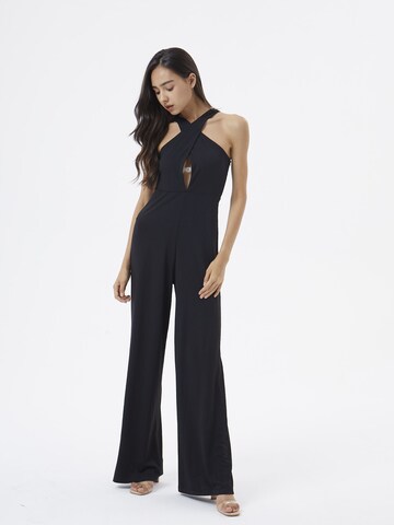 AIKI KEYLOOK Jumpsuit 'Bluemoon' in Black