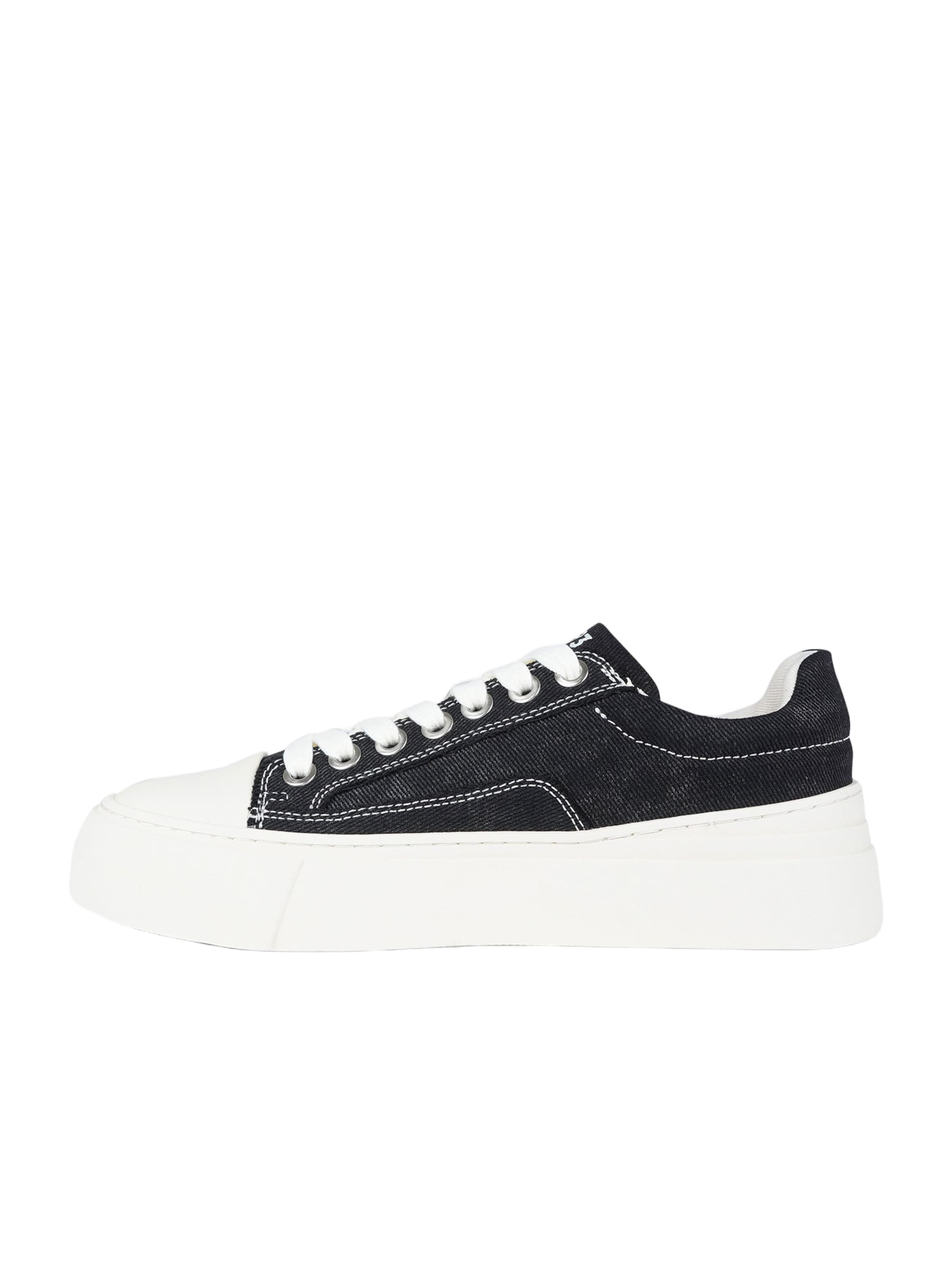 Sneaker bassa di ACUPUNCTURE in nero: frontale