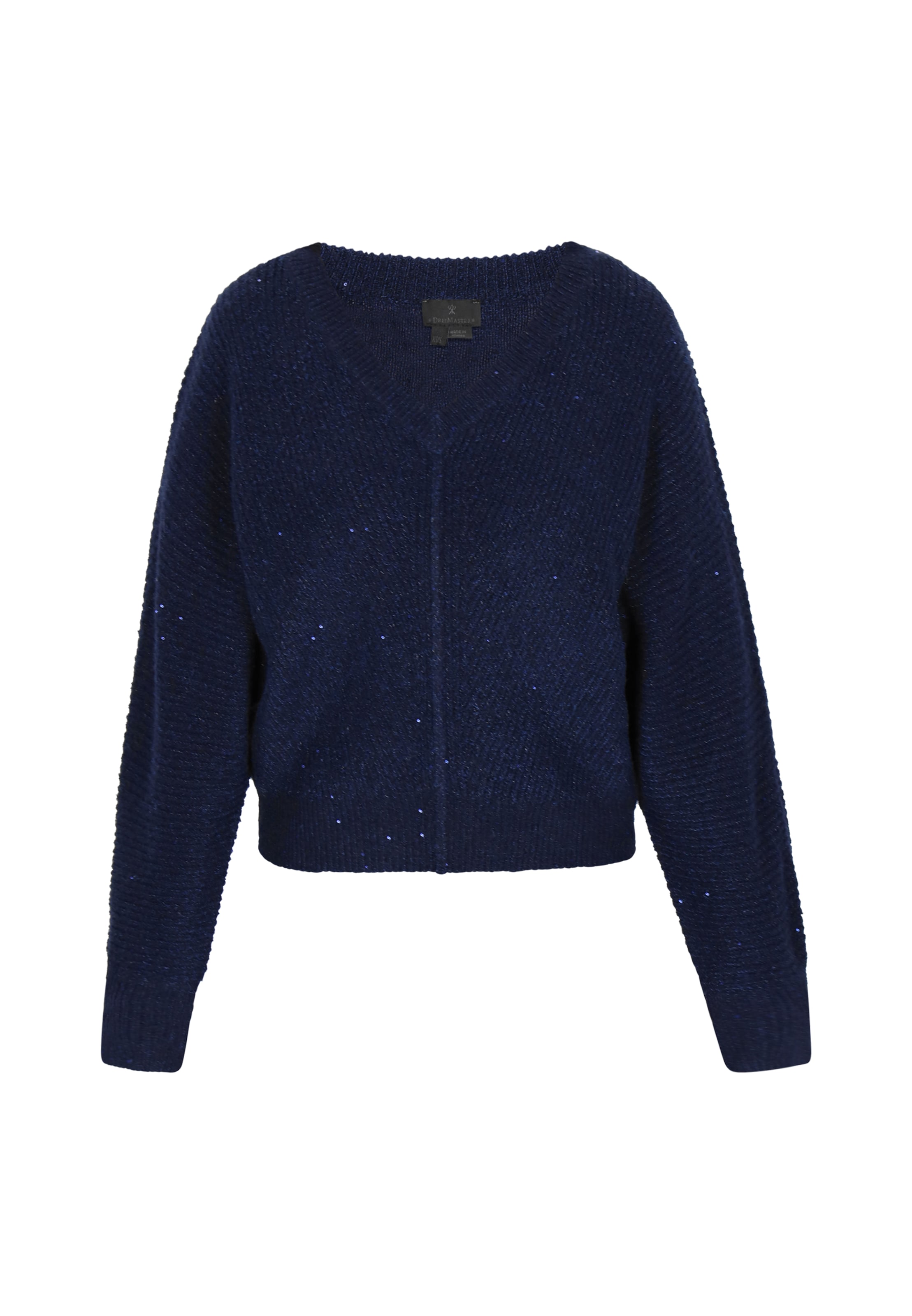 DreiMaster Klassik Sweater in Blue: front