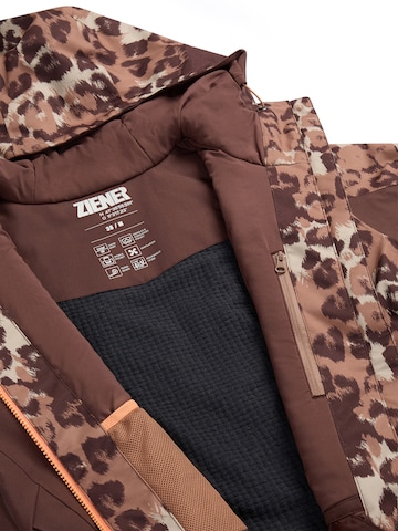 ZIENER Winter Jacket in Brown