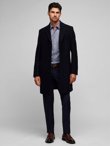 HECHTER PARIS Slim fit Business shirt 'H-Xtension' in Blue