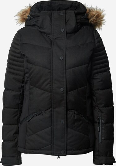 Superdry Snow Outdoorjas 'Luxe' in de kleur Zwart, Productweergave