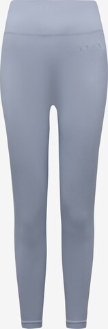 Born Living Yoga Skinny Sportbroek 'Amal' in Blauw: voorkant