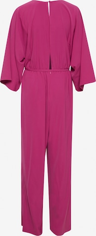 ICHI Jumpsuit 'LEANE' in Roze