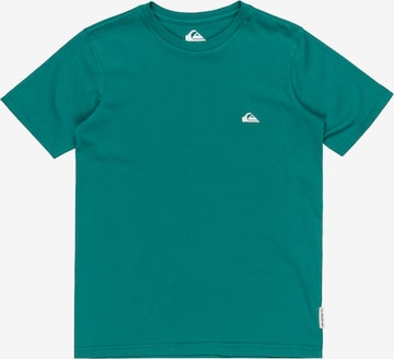 T-Shirt QUIKSILVER en vert : devant