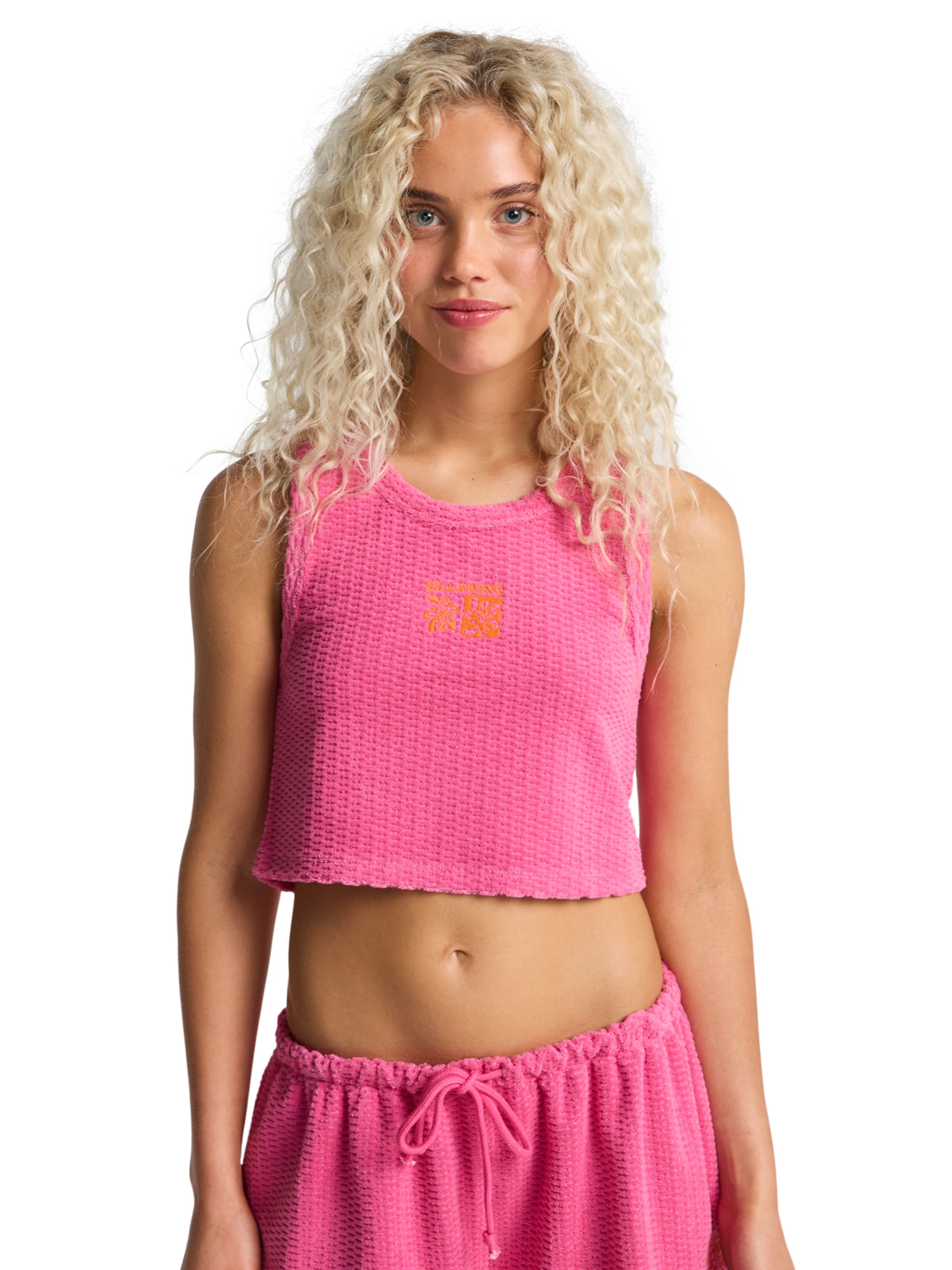 BILLABONG Top 'Good Vibes' in Pink: front