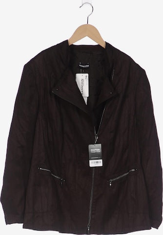 SAMOON Jacket & Coat in XXXL in Brown: front