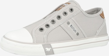 MUSTANG Slip-on obuv - Sivá: predná strana