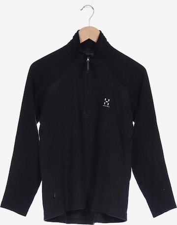 Haglöfs Sweatshirt & Zip-Up Hoodie in L in Black: front