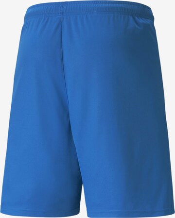 Regular Pantalon de sport 'TeamLIGA' PUMA en bleu