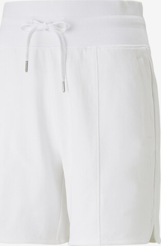 Regular Pantalon PUMA en blanc : devant