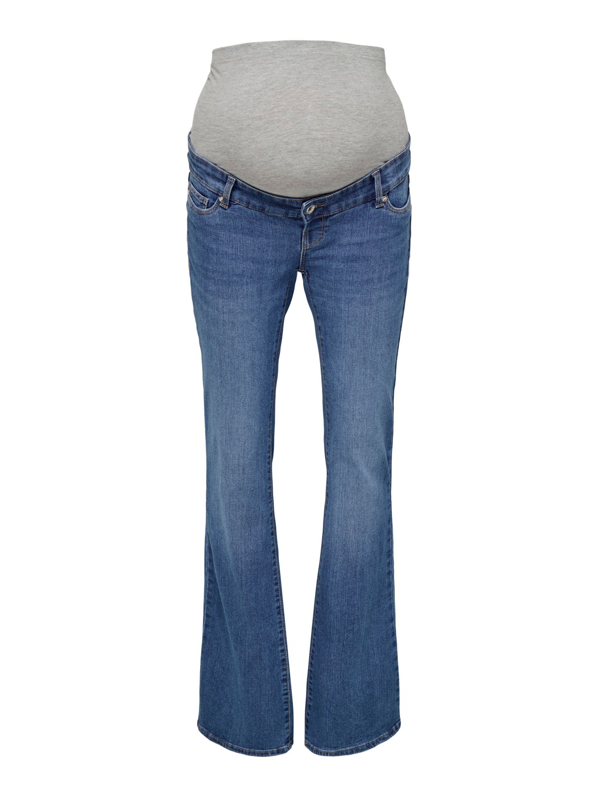 Only Maternity Flared Jeans 'OLMann' i blå: forside