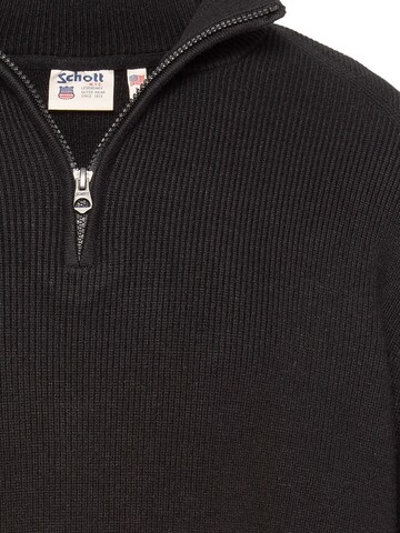 Pull-over Schott NYC en noir