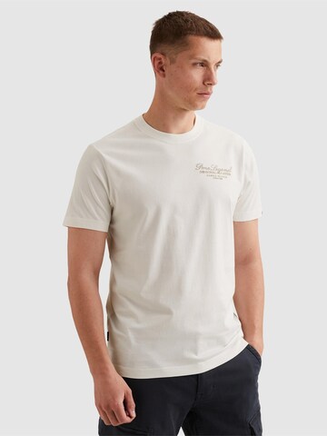 T-Shirt 'T-shirt in jersey with large back artwork' PME Legend en blanc