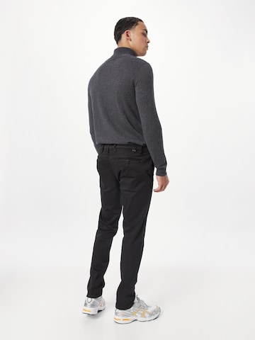 REPLAY Regular Chino 'Zeumar' in Zwart