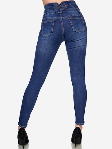Skinny Jean Elara en bleu