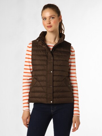 GANT Vest in Brown: front