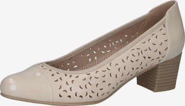 CAPRICE Pumps in Beige: predná strana