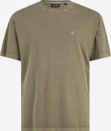 T-Shirt SCOTCH & SODA en vert : devant