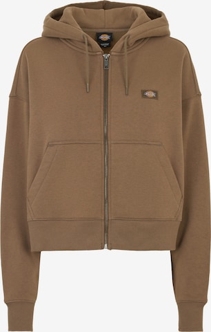 DICKIES Dressipluus 'OAKPORT', värv pruun: eest vaates