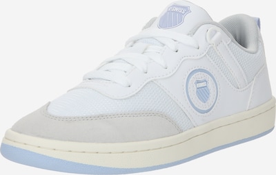 K-SWISS Baskets basses 'VARSITY' en bleu clair / gris / blanc, Vue avec produit