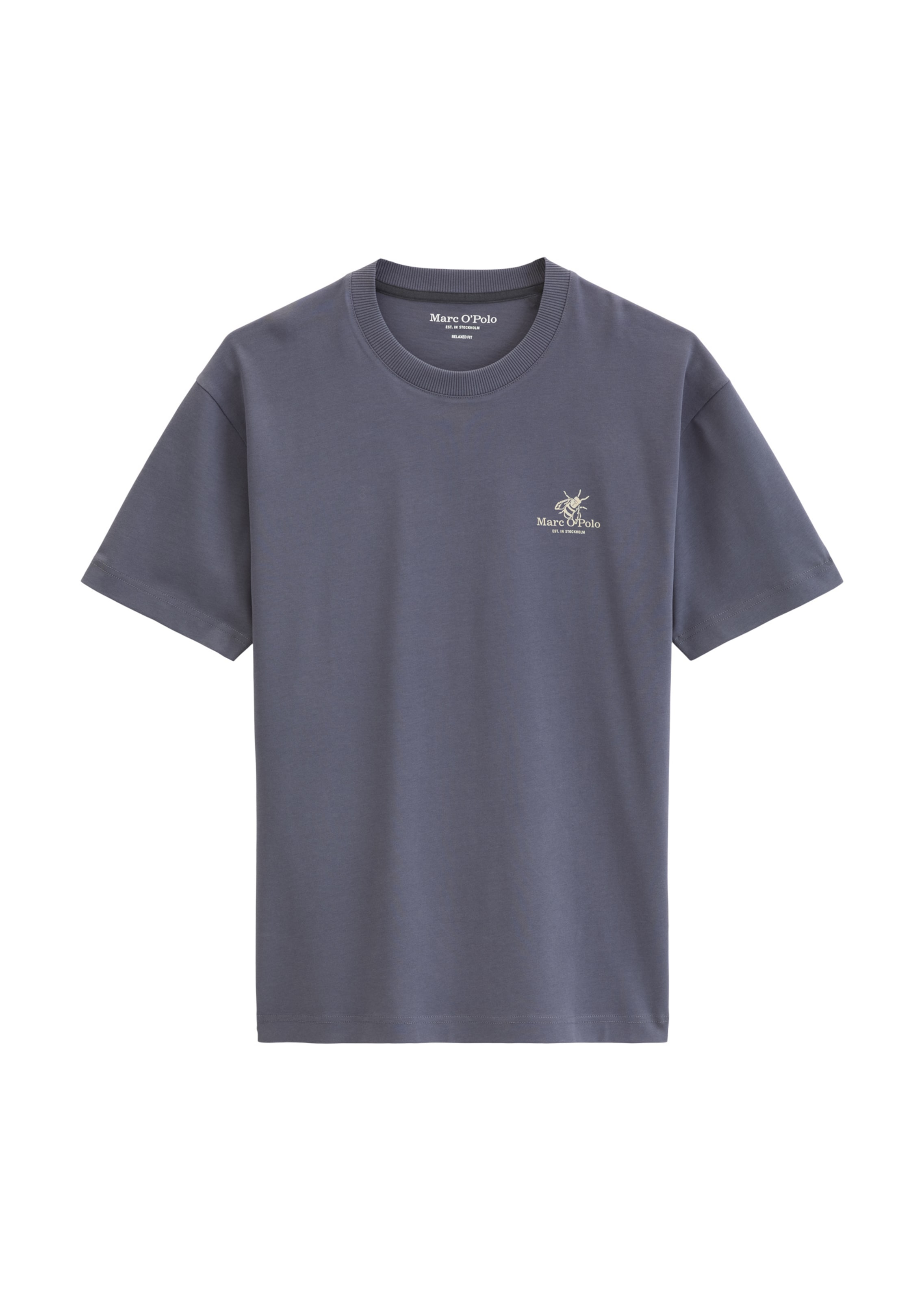 Marc O'Polo Shirt in Grey: front