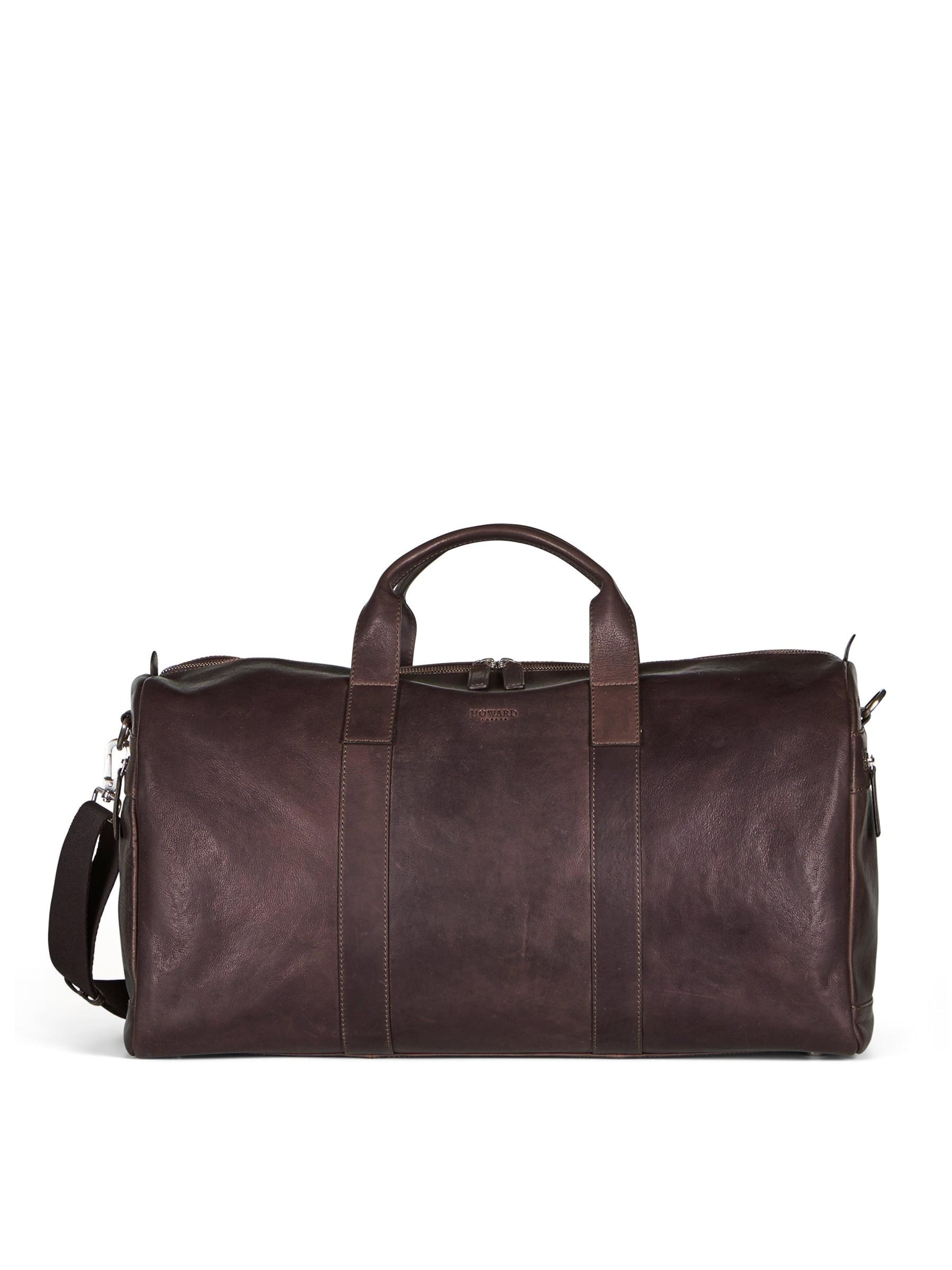 Howard London Weekender 'Weekend Bag Connor Dk Brown'‌‌‌‌‌‌‌‌ in Braun: Vorderseite