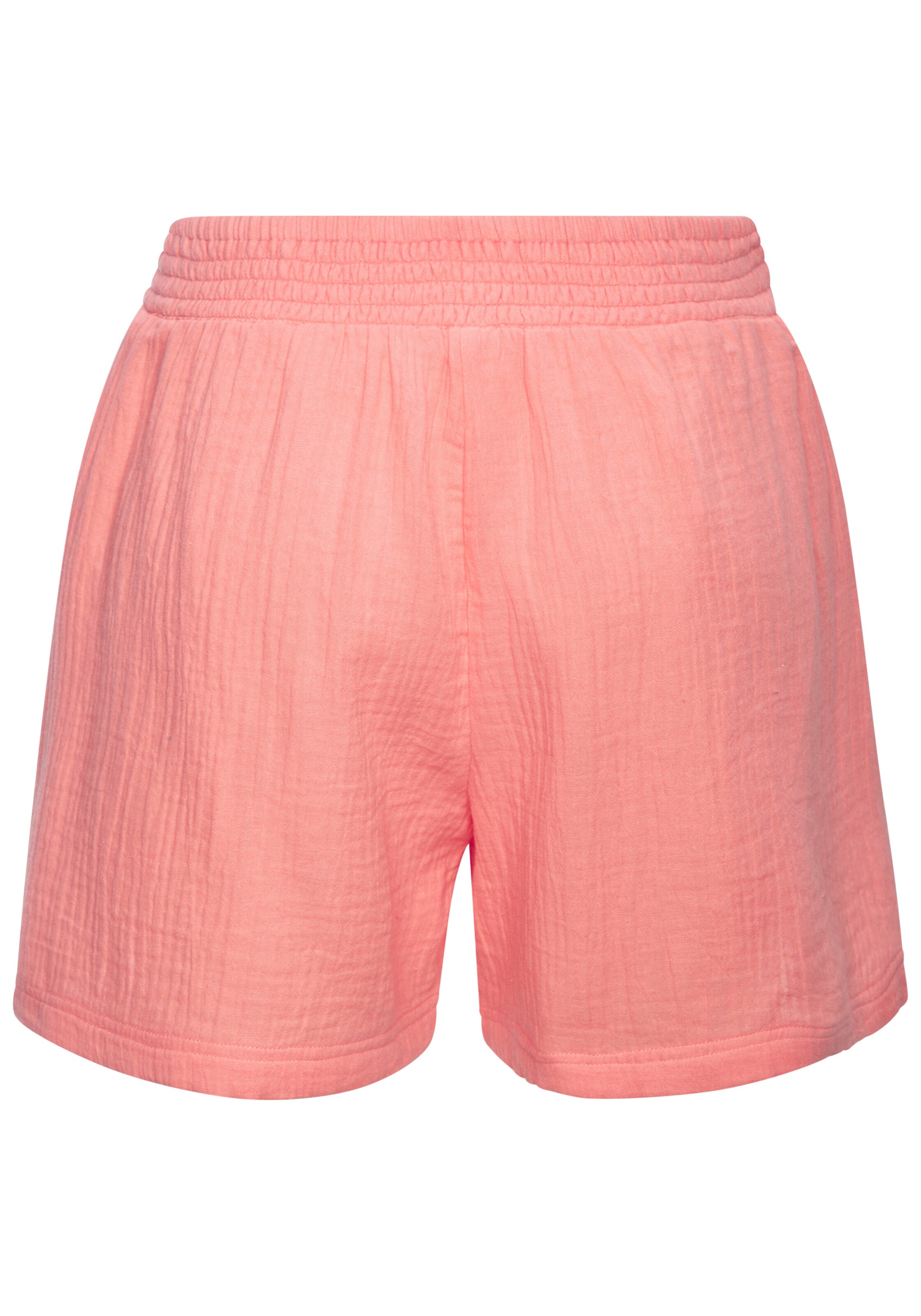 BEACH TIME Pyjamashorts in Orange