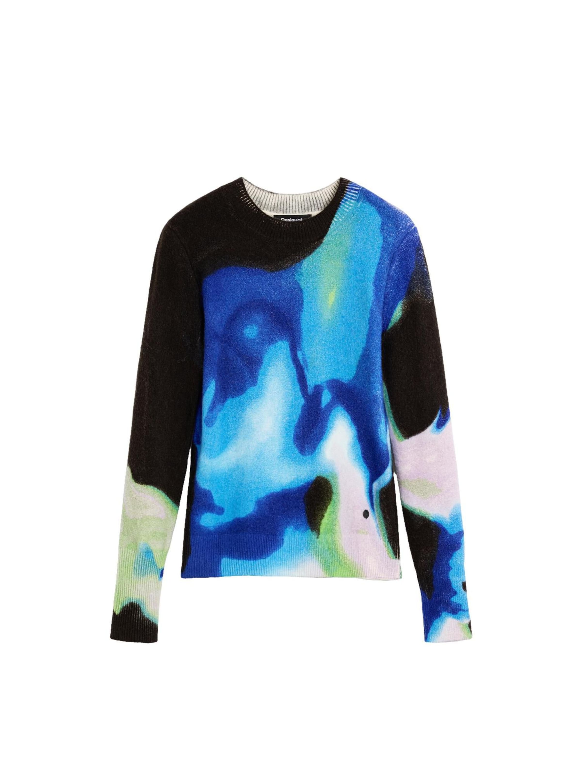 Desigual Pulóver 'M. C. Lacroix' - kék: elől