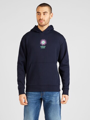 JACK & JONES Sweatshirt 'RBRADLEY MANIFESTO' in Blau: Vorderseite