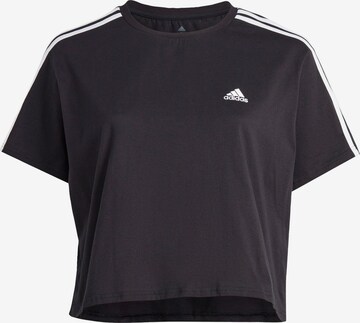 T-shirt ADIDAS SPORTSWEAR en noir : devant