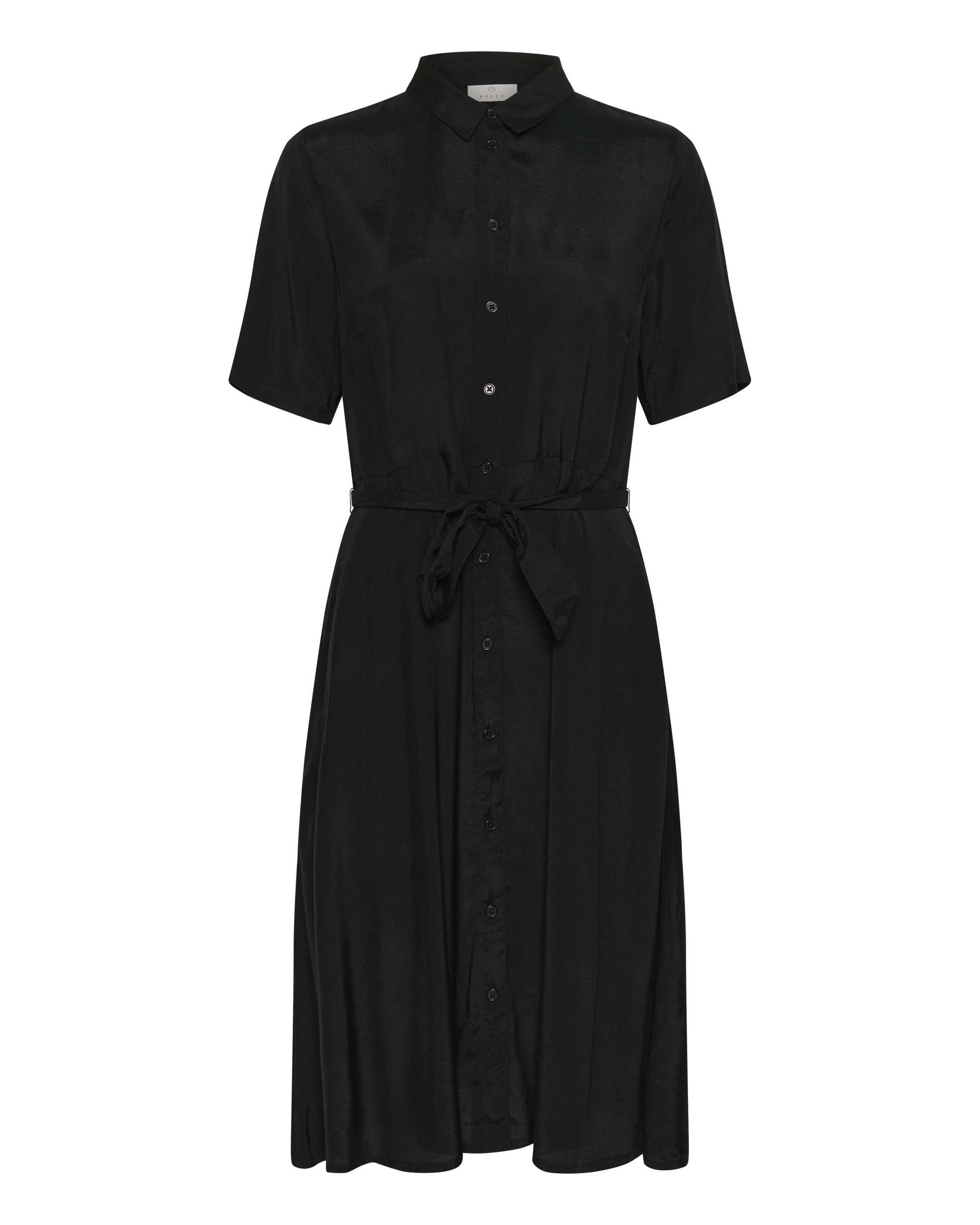 Kaffe Blousejurk 'Emine' in Zwart: voorkant