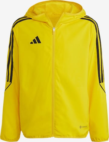ADIDAS PERFORMANCE Athletic Jacket 'Tiro 23 League' in Yellow: front