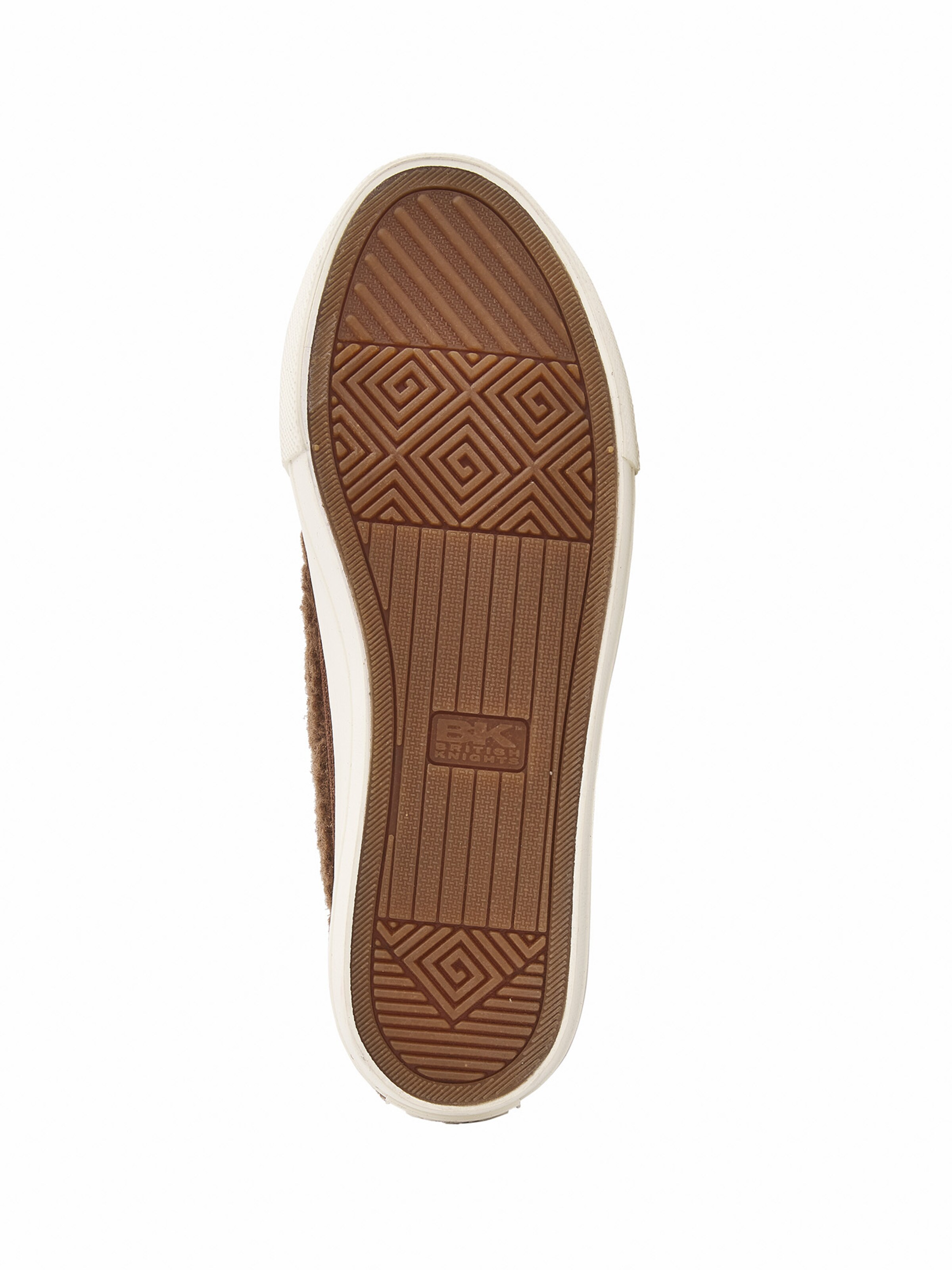 BRITISH KNIGHTS Sneakers hoog 'KAYA MID' in Bruin: onderkant