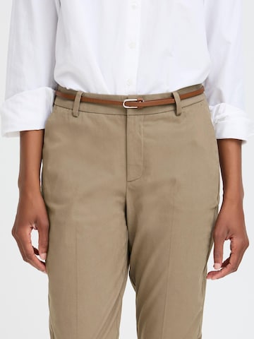 Coupe slim Pantalon chino 'Days' b.young en marron