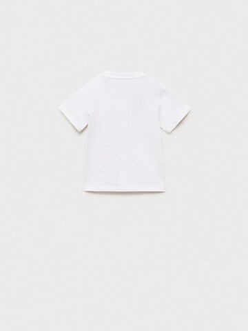 MANGO KIDS Tričko 'ROAR' - Biela