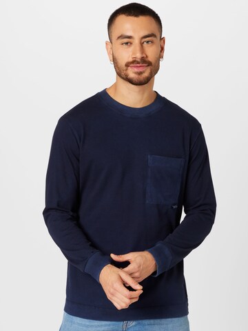 UNITED COLORS OF BENETTON Shirt in Blauw: voorkant