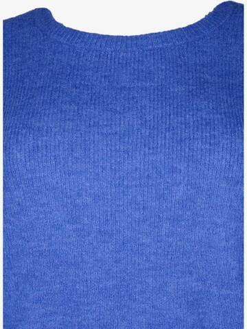 Zizzi Sweater 'CAMAYA' in Blue