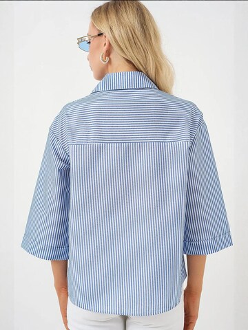 Bigdart Bluse in Blau