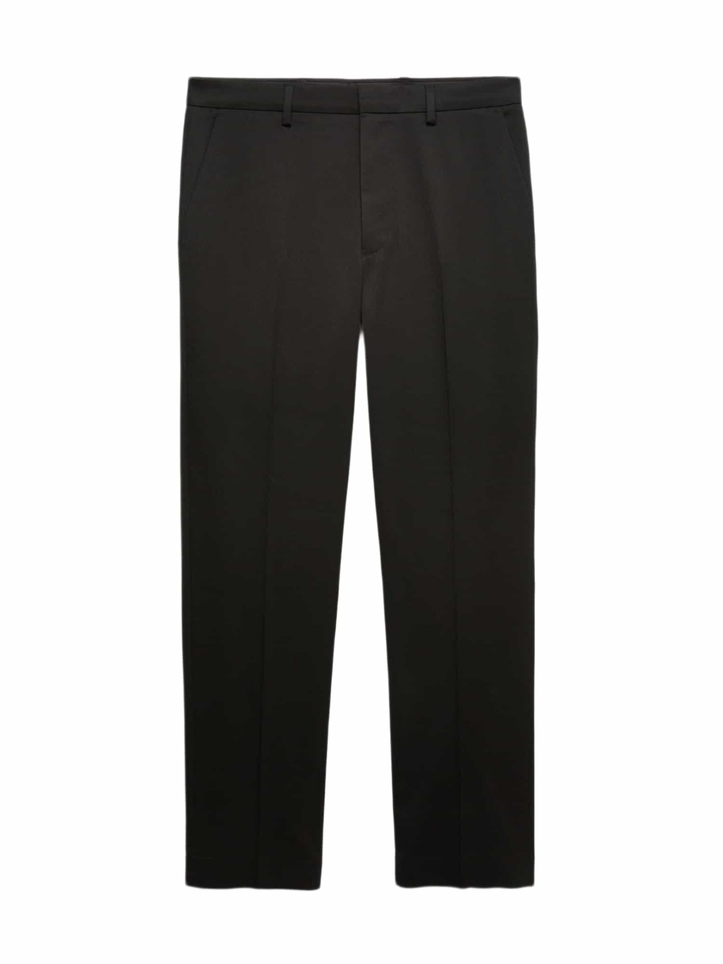 Marks & Spencer Pleated Pants in 32/Regular in Black, Item view