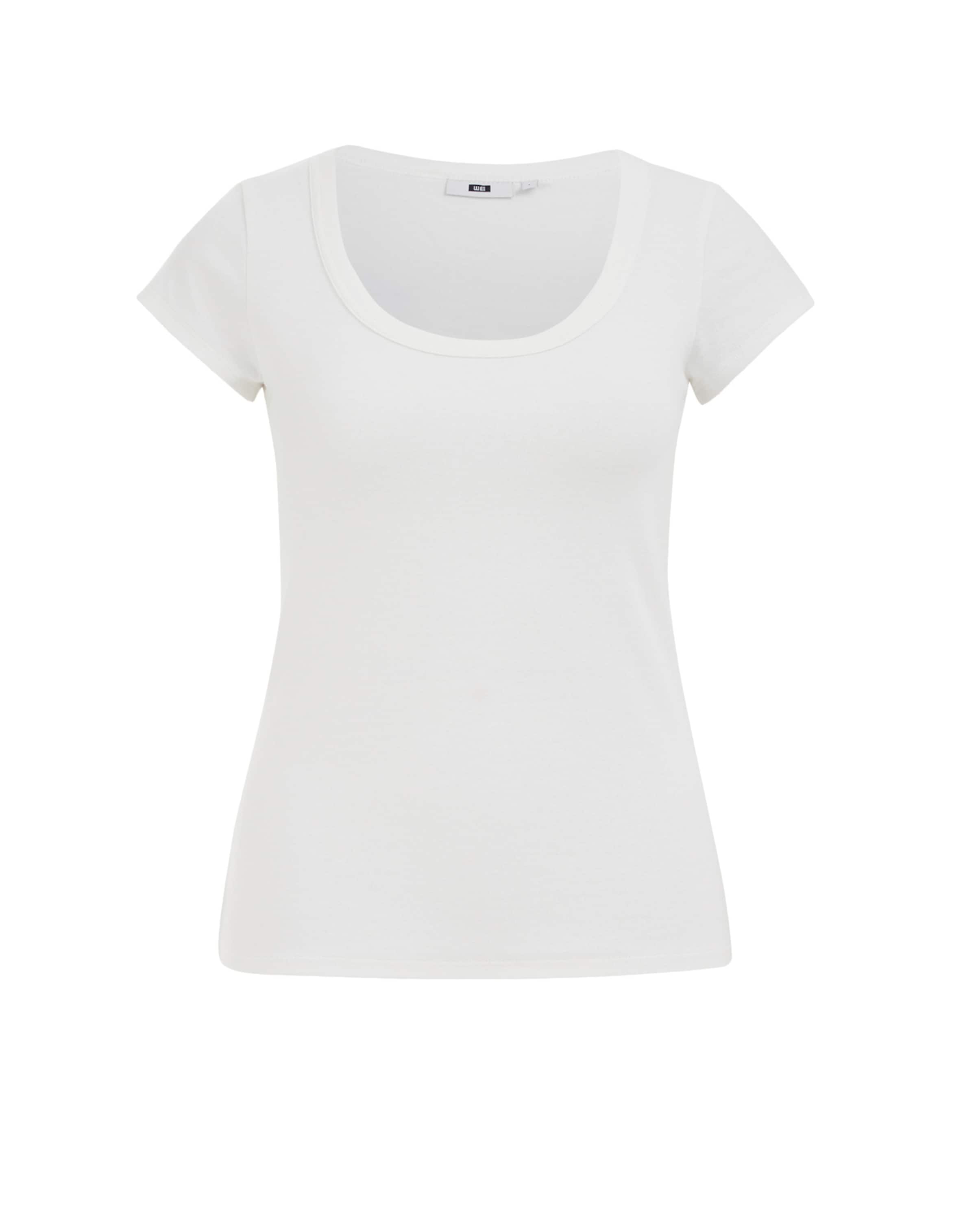 WE Fashion T-Shirt in Weiß: Vorderseite
