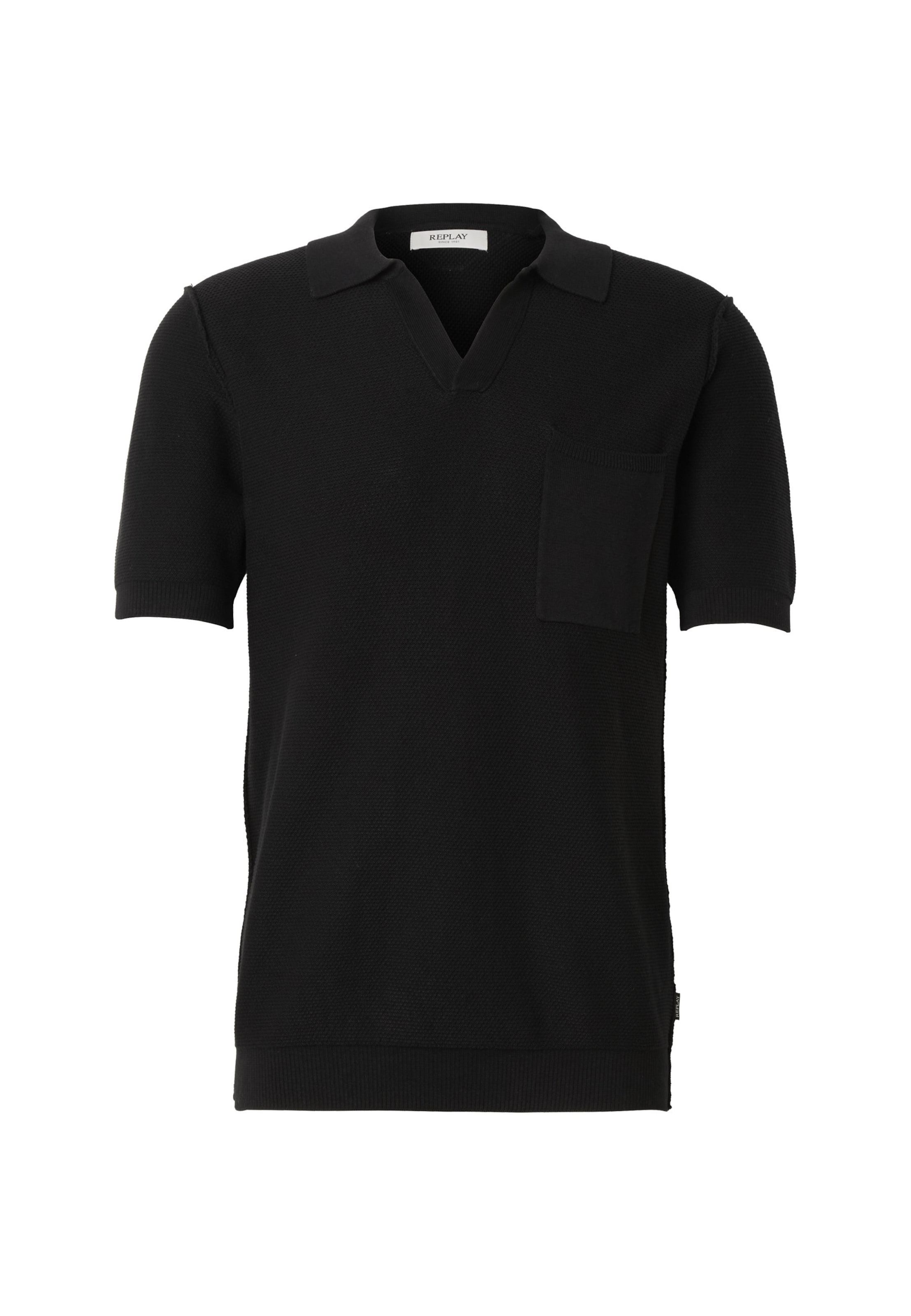 REPLAY Sweater in Black: front