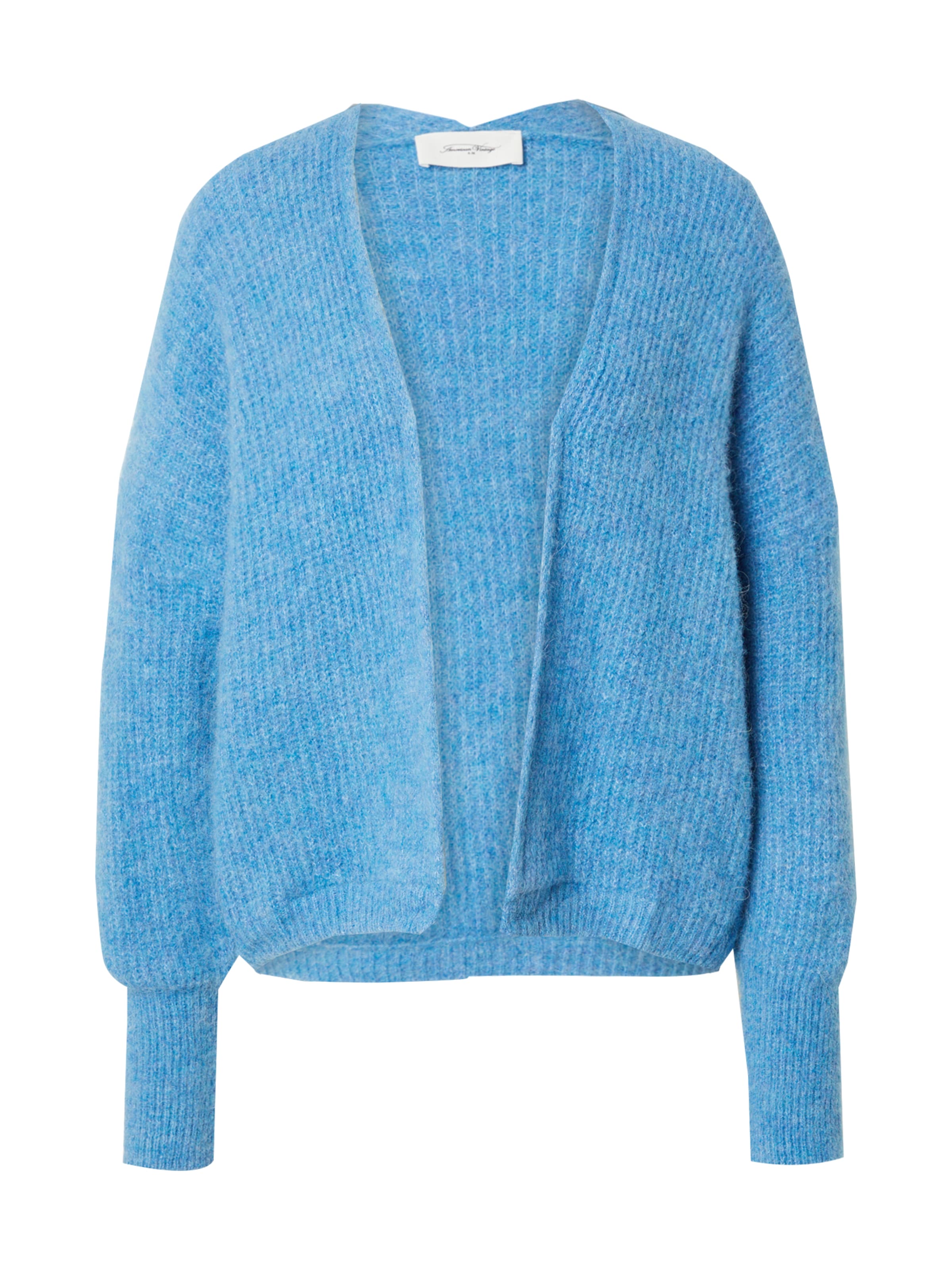 AMERICAN VINTAGE Kardigan 'EAST' w kolorze niebieski: przód