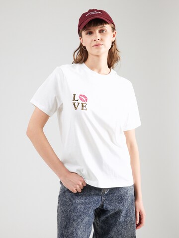 VILA Shirt in White: front