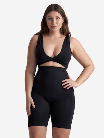 Bye Bra Push-up Shapingtop 'Soft Touch Seamless Reversible Bra Top' in Schwarz